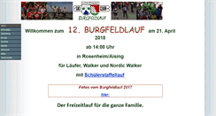 Desktop Screenshot of burgfeldlauf.skiclub-aising-pang.de